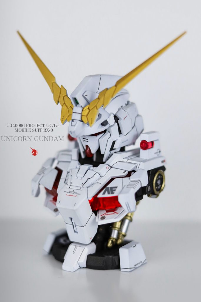 RX-0 UNICORN GUNDAM [NT-D発動] Mechanical Bust DX