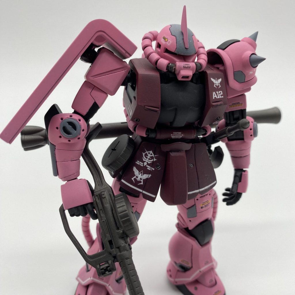 シャア専用 ザク｜@44dacozyさんのガンプラ作品｜GUNSTA（ガンスタ）