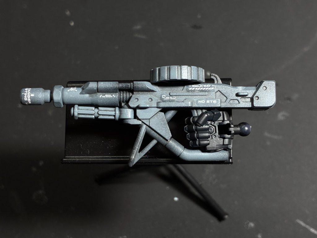 全体的に若干のウェザリングは施してます。最近はウェザリングはやりすぎないという事を気を付けてます🙋♂️