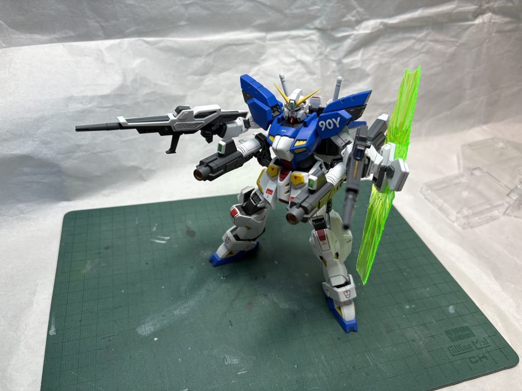 フルバーストぽい。付属のデカールはほぼ失敗。残念です。