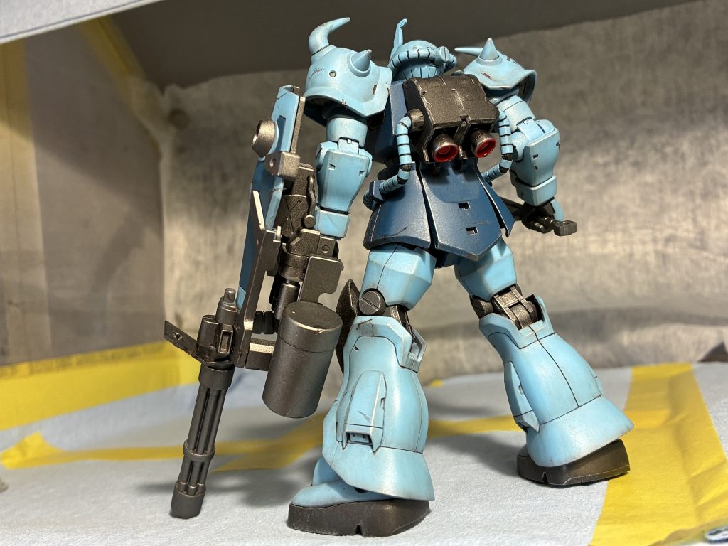 HG グフカスタム–3枚目/制作者：SHIN