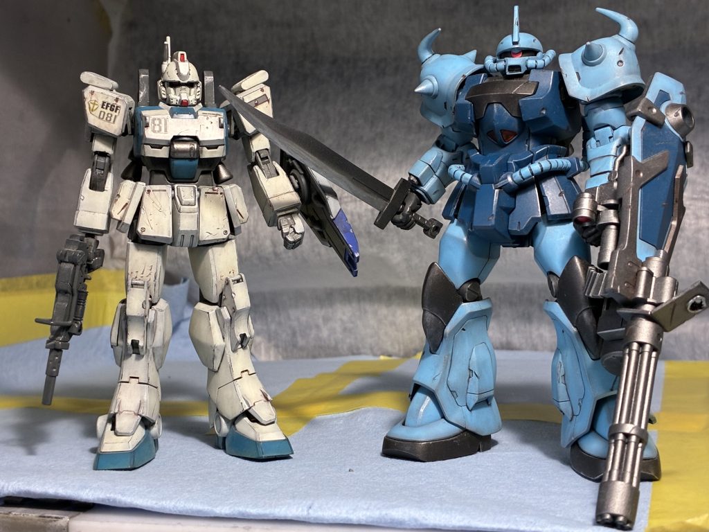 HG グフカスタム–5枚目/制作者：SHIN