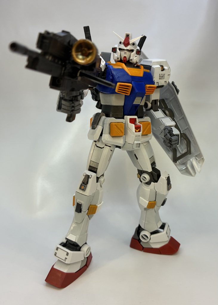 やっぱり７号機はこのポーズ