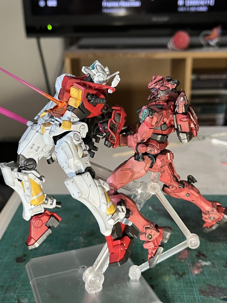 赤いガンダム–4枚目/制作者：enden