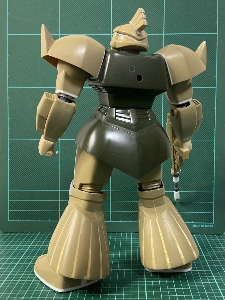 スネの処理が大変だった…