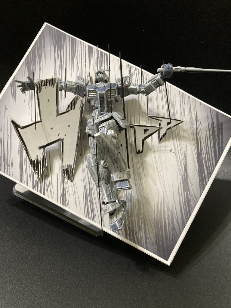 漫画イラスト風ガンダム
