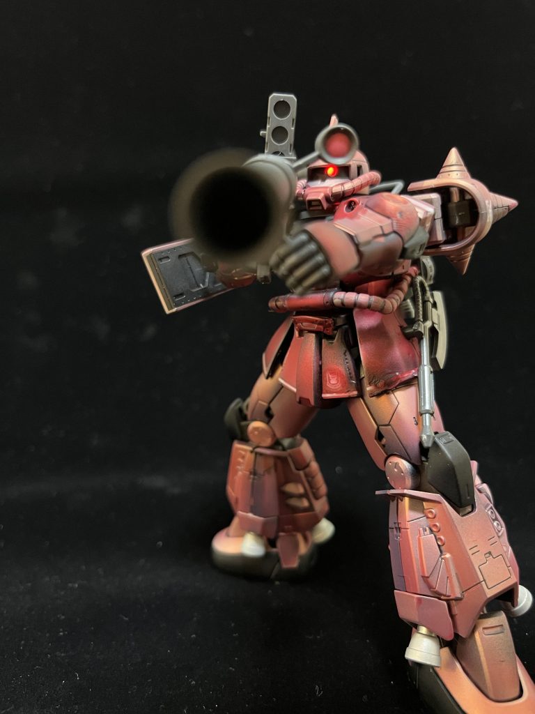 HG 1/144 シャア専用高機動ザクII–4枚目/制作者：うーちゃん