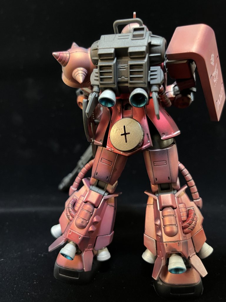 HG 1/144 シャア専用高機動ザクII–5枚目/制作者：うーちゃん