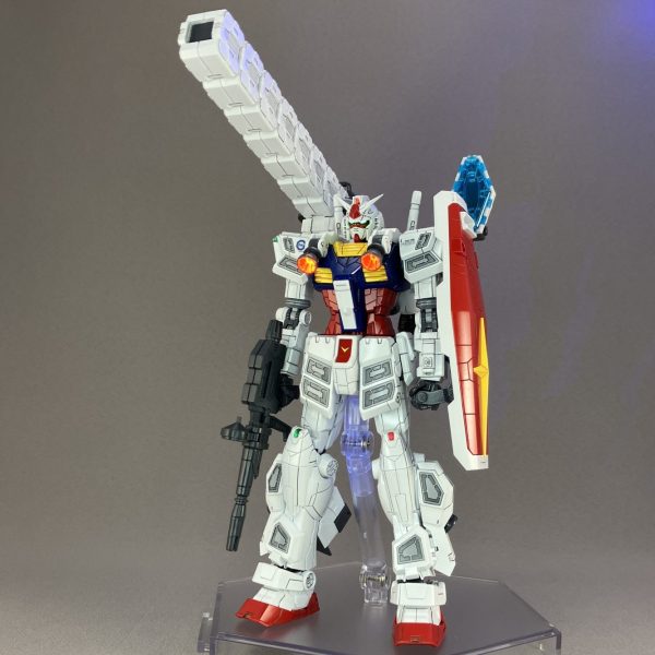 EG ガンプラ　万博 RX-78F00/E ガンダム　FA改修型　塗装完成品 EG RX-78F00 ガンダム 塗装完成品 ガンプラ 大阪万博 - メルカリ