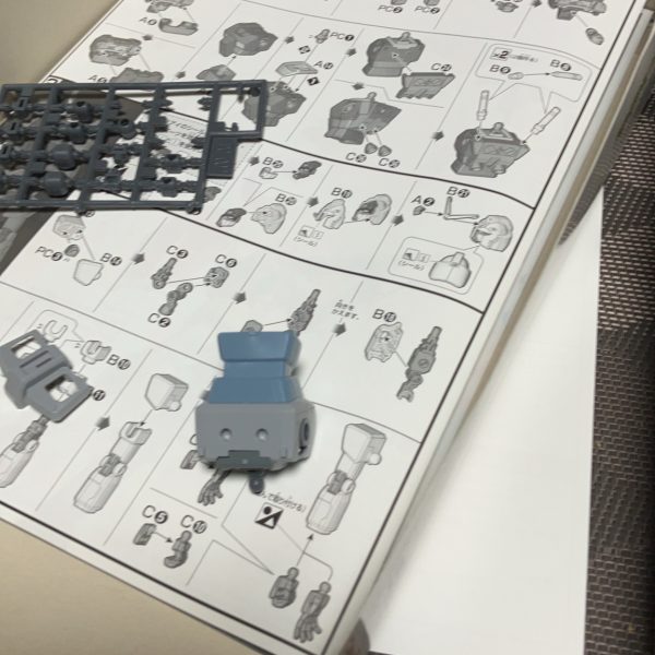 人生初ガンプラ