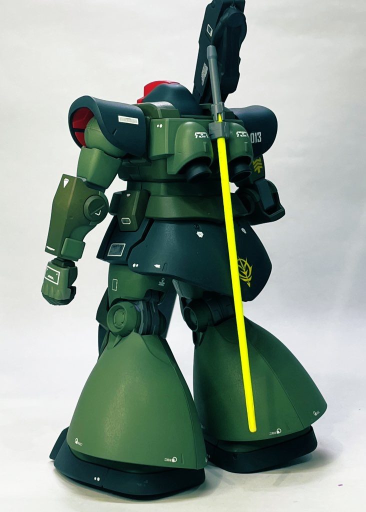 ジークアクスはリアル寄りのカラーリングが多くて好きです。