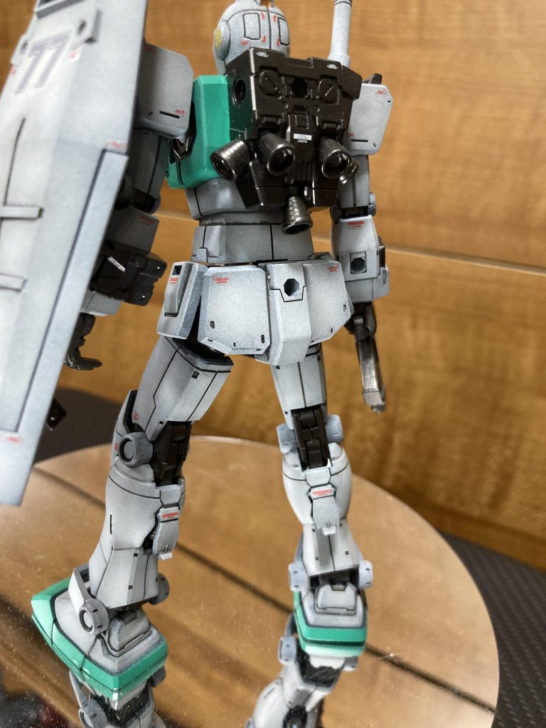 HG スレッガー専用ジム 完成です–3枚目/制作者：joyboo3