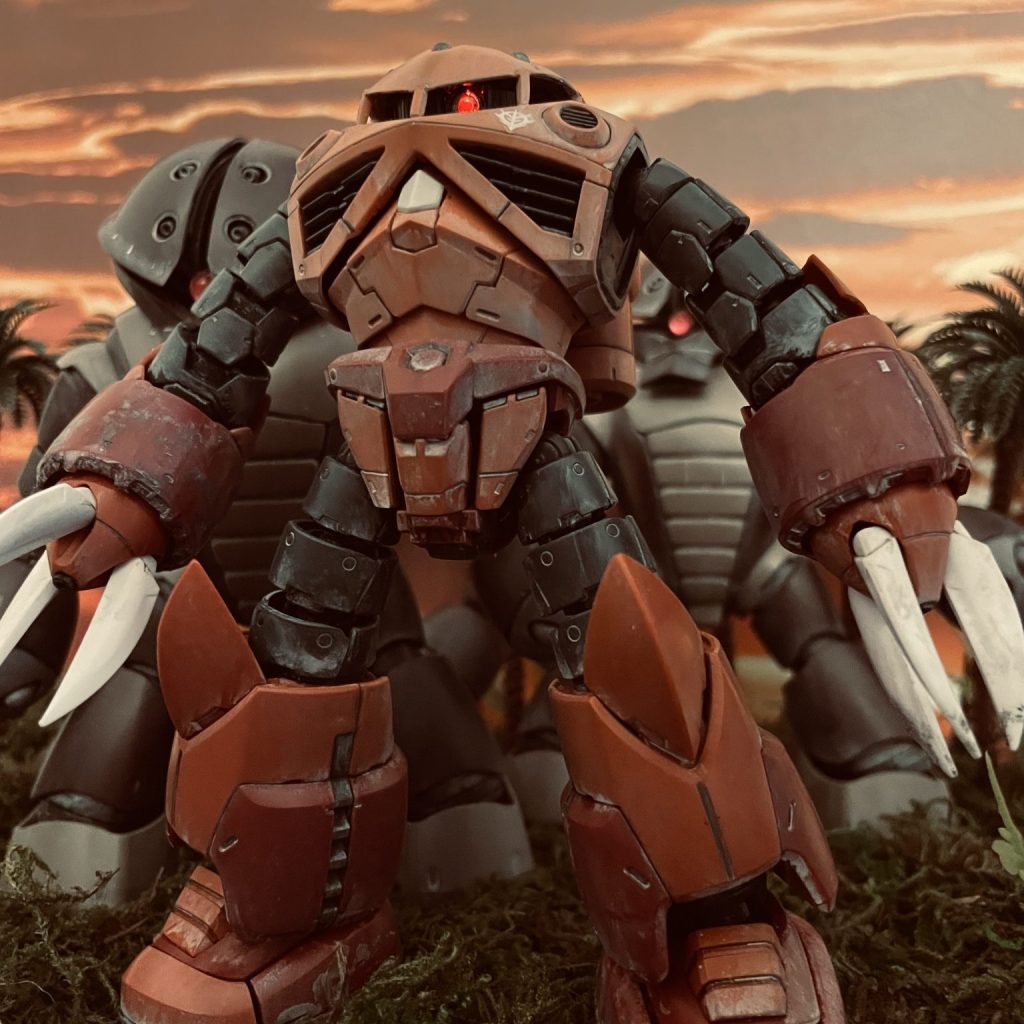 ジャブローに燃える！｜SHさんのガンプラ作品｜GUNSTA（ガンスタ）