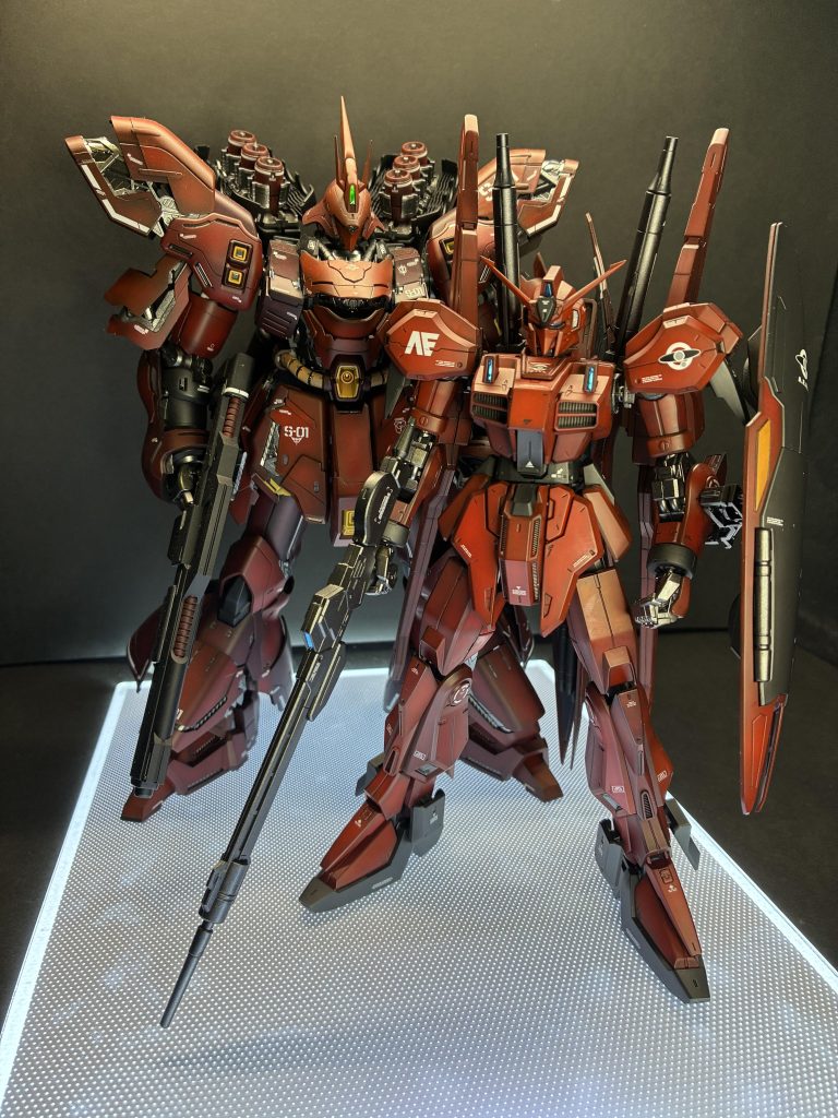 前作のサザビーよりはオレンジ強めにしてます繋がりがある感も残せたかなーと