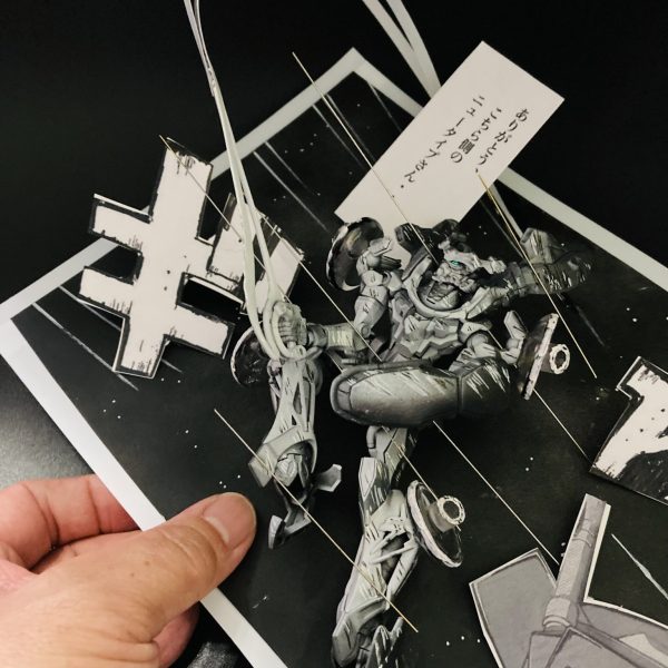 漫画イラスト風ジークアクス