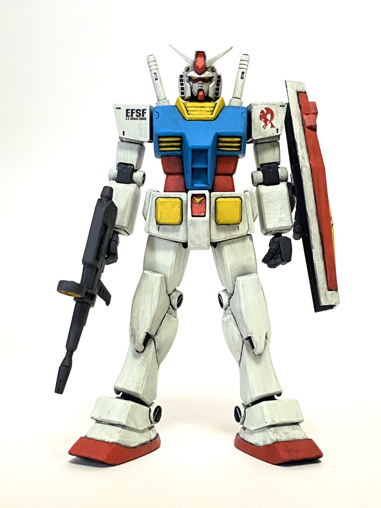 HGUC 021 ガンダム–5枚目/制作者：シオカラ