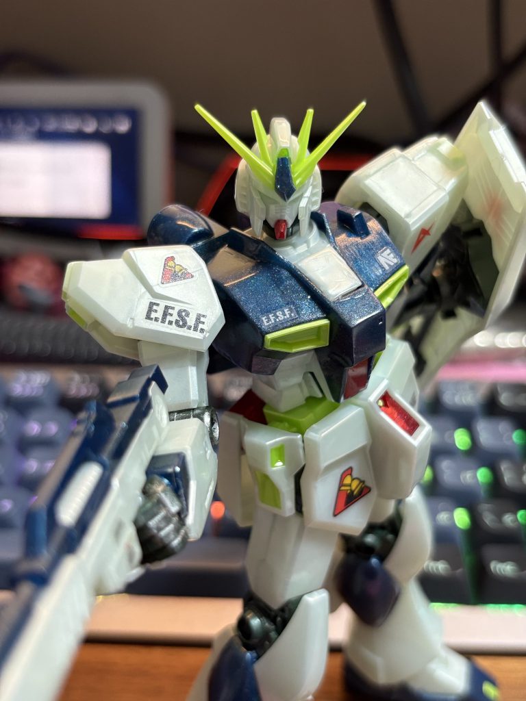 νガンダム　エントリーグレード　光沢スプレー–2枚目/制作者：@yu_____yu_____