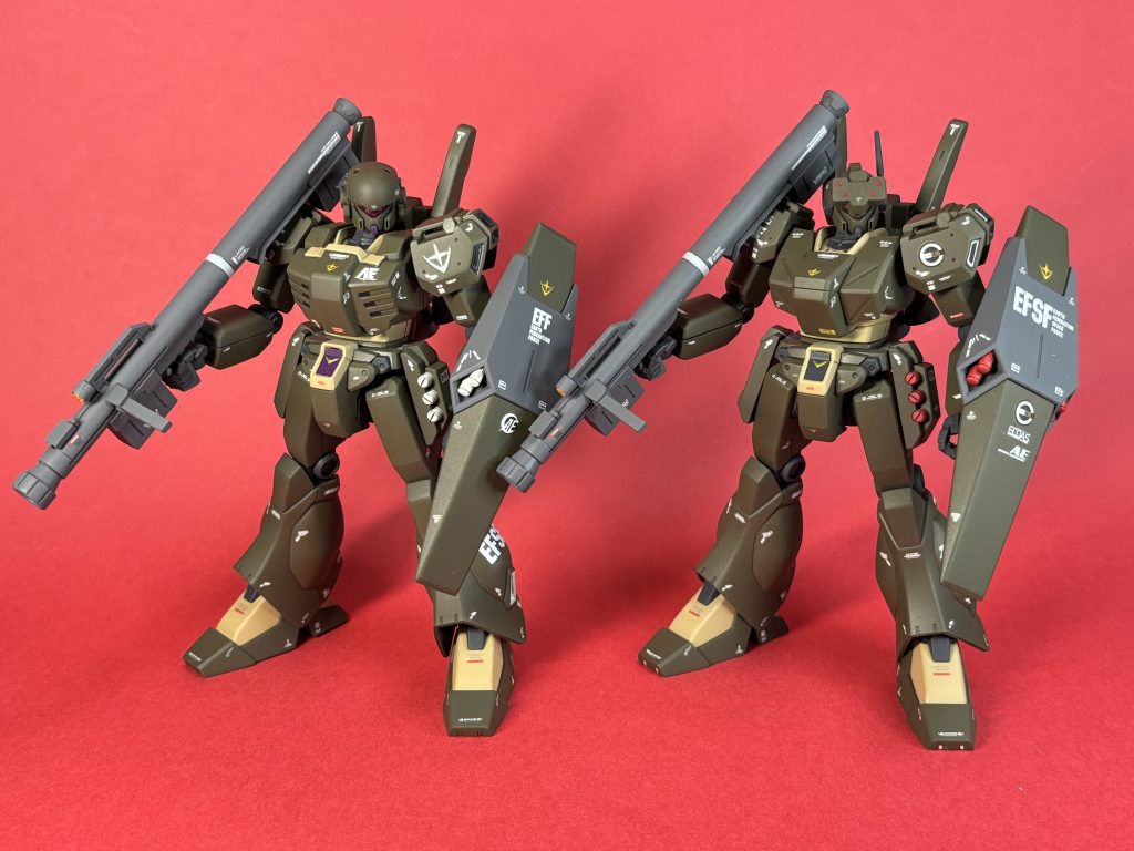 エコーズジェガンと。ミリタリー感最高!!