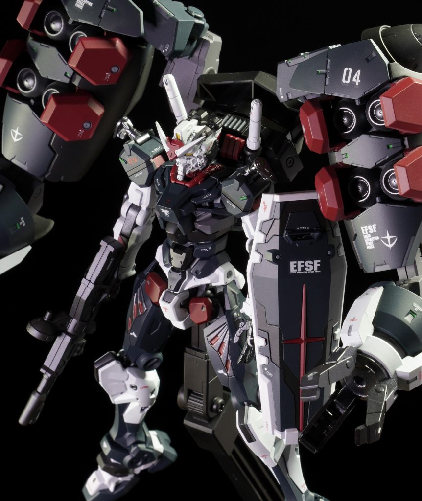 HG GQアームドアーマーガンダム(赤いガンダム)–7枚目/制作者:あかさは