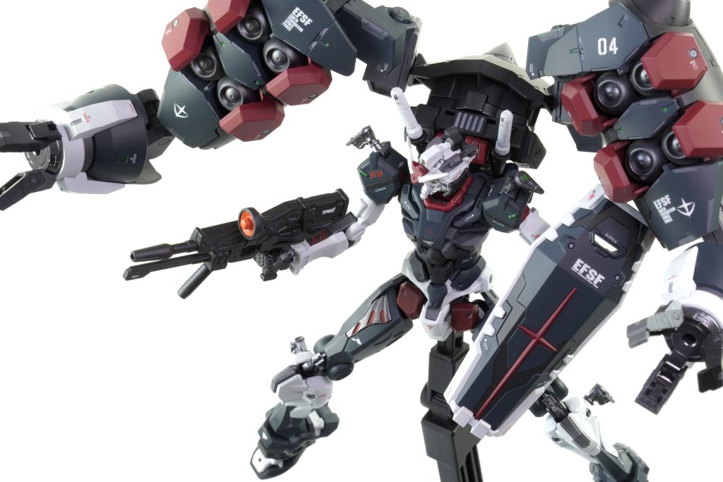 HG GQアームドアーマーガンダム(赤いガンダム)–4枚目/制作者:あかさは