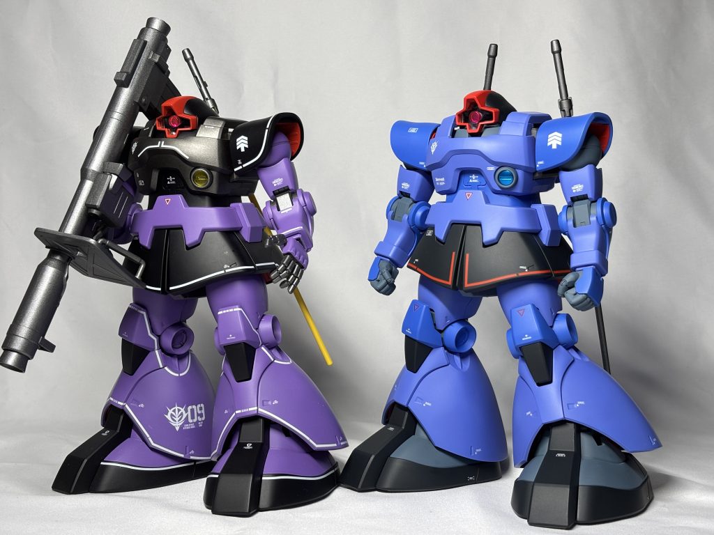 過去に投稿したドムと比較