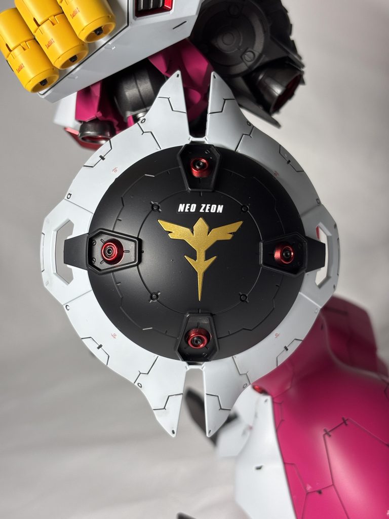 シールドの赤はキャンディーです。ファンネル6個は苦行でした。