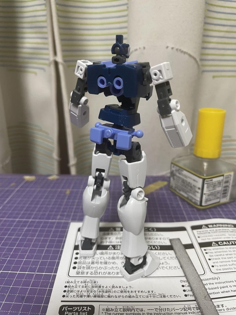 2.仮組 後