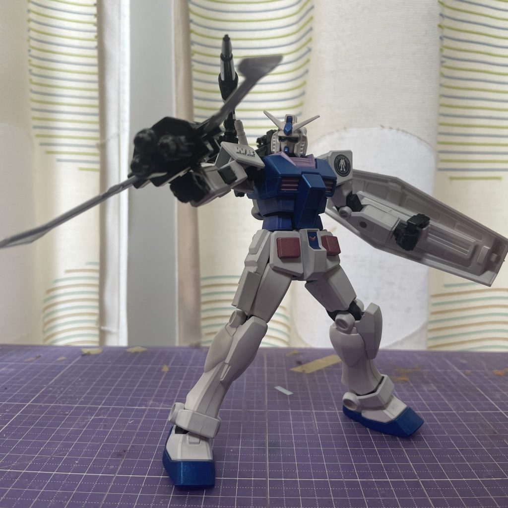 RX-78-2〔F-1〕/ガンダム⁅リュウ・ホセイ専用機⁆〔正式名RX-78-2 ガンダム[ガンダムベースカラー]〕【パルスアレンジ・オブ・カスタムモデル】