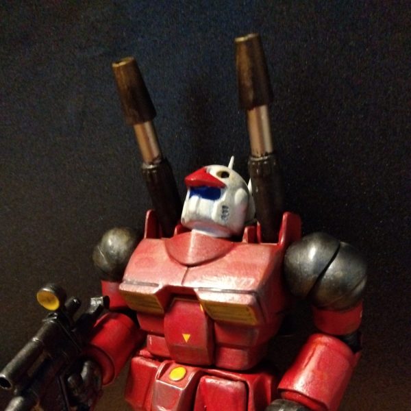 初代旧キットガンキャノン100／1 改修してみました!!!