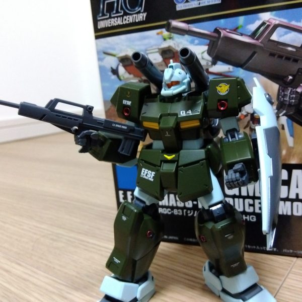 0083特集】1/100未プラキット化機体「RGC-83 ジム・キャノンII