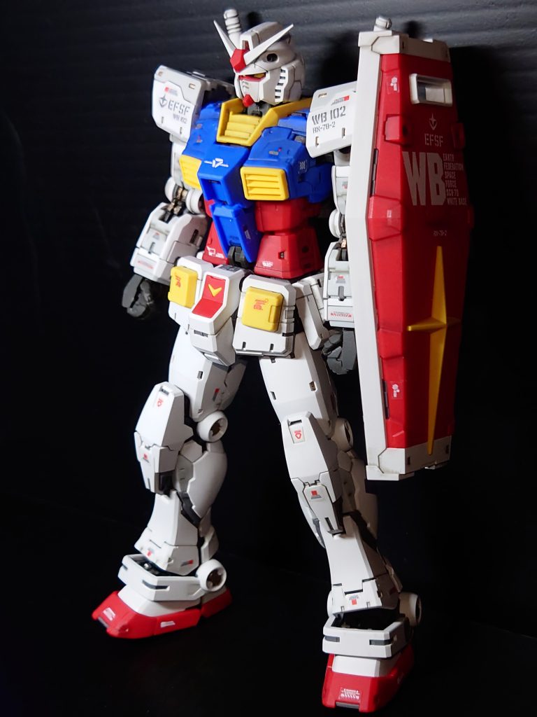 素組みでこのディテール...これからのバージョン2.0に期待です！