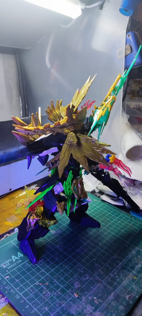 試作！SDW HEROES GF ジャスティスガンダム F型–4枚目/制作者：モデルワークショップ