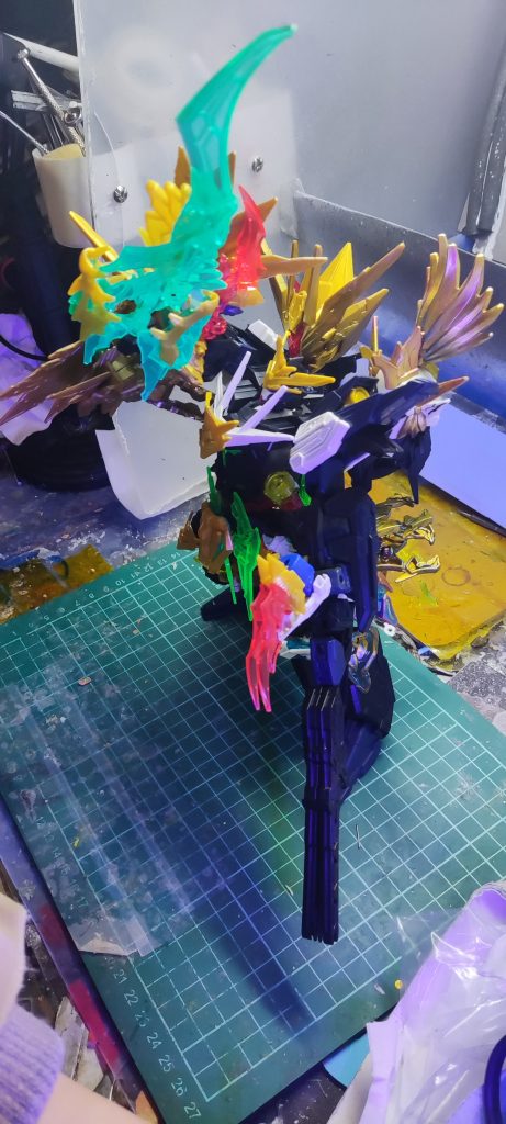 試作！SDW HEROES GF ジャスティスガンダム F型–3枚目/制作者：モデルワークショップ