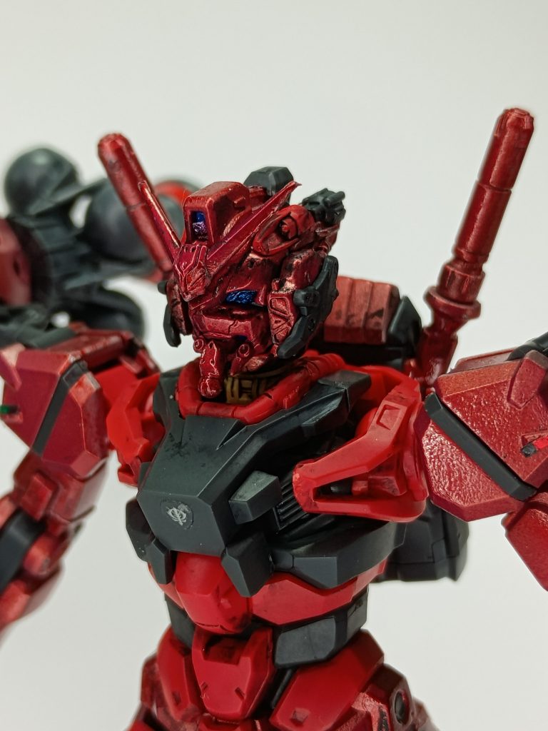 赤いガンダム　メタリックカラー