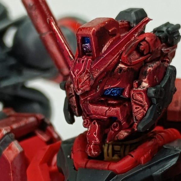 赤いガンダム　メタリックカラー