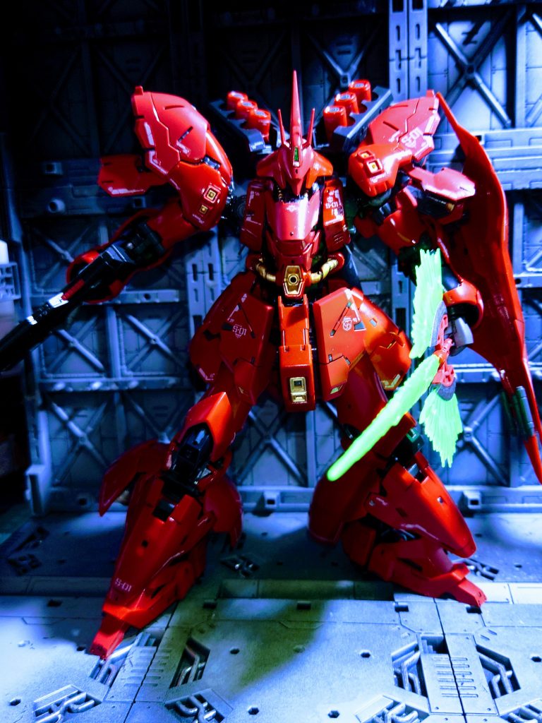 エアブラシで部分塗装とトップコート、筆塗り、スミ入れと簡単仕上で満足です！