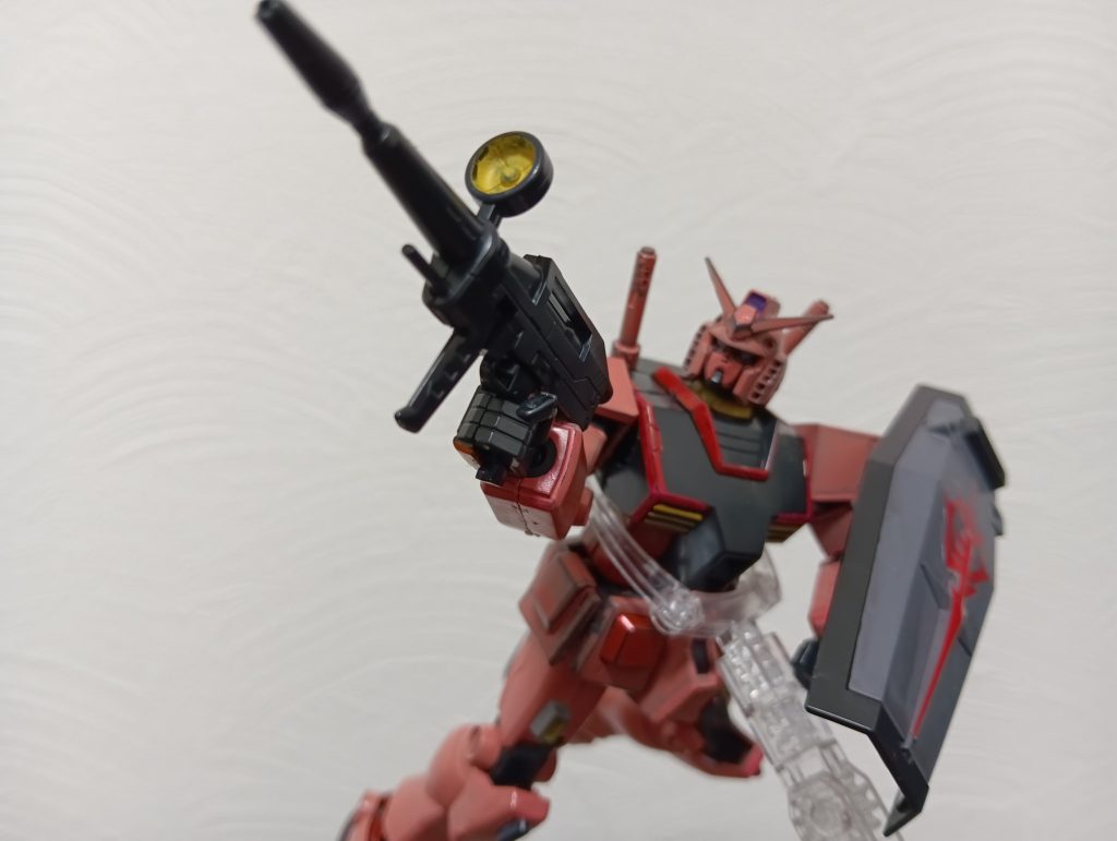 HGガンダムの赤いガンダム「風」