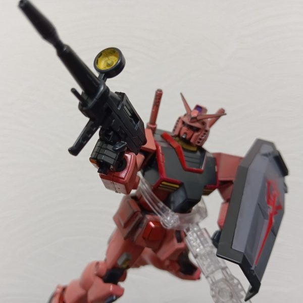 HGガンダムの赤いガンダム「風」