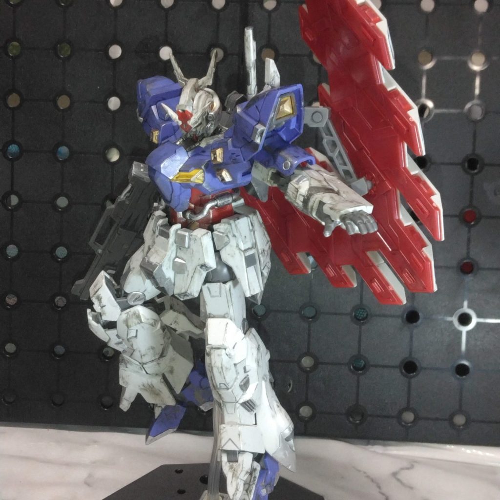 HG ムーンガンダム｜GAND1010さんのガンプラ作品｜GUNSTA（ガンスタ）