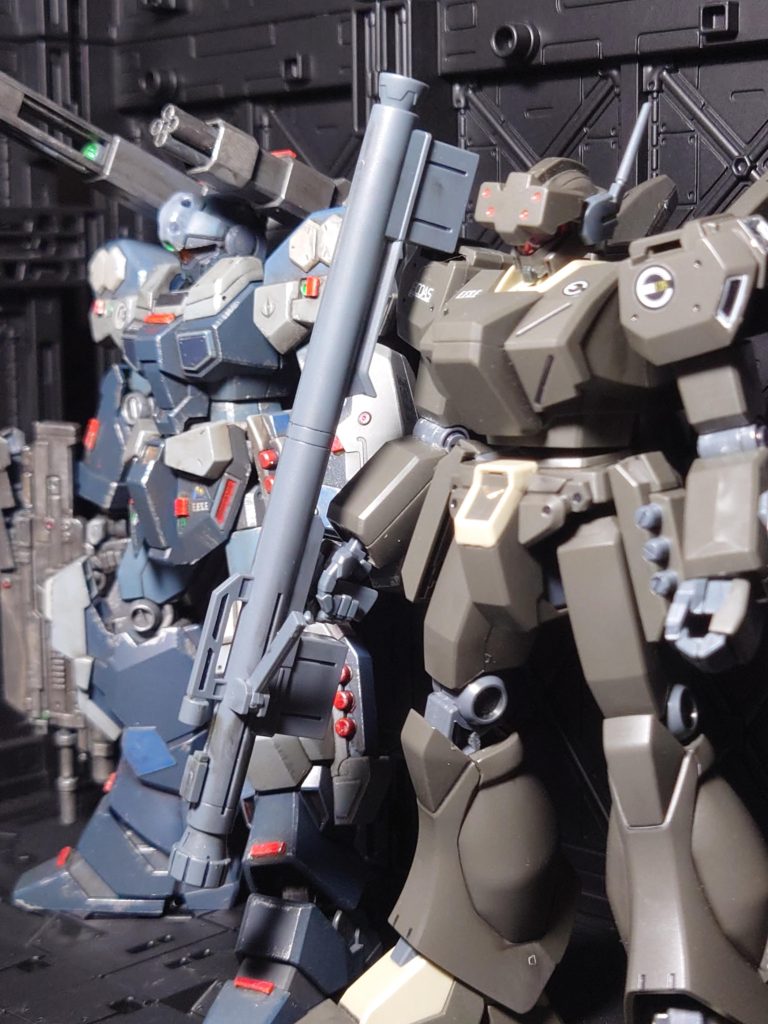 過去に作製したものと並べて