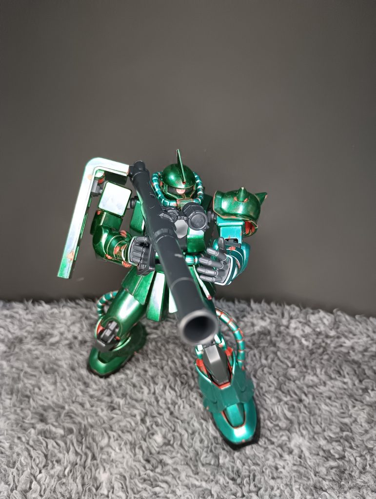 【投稿22回目】グリーン部隊 出撃–4枚目/制作者:ガン☆キラ(No_エアブラシ)