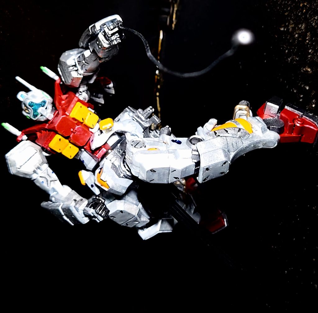 ジークアクスの機体で1番驚いた機体です。独特な機体が多い今作ですが、これはこれでアリだな！と思う日々です。