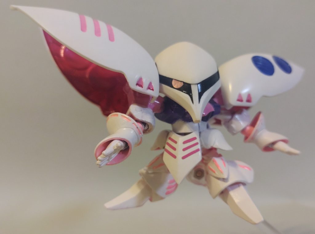 キュベレイは好きだけどSDのキュベレイは頭身が… … もっとシュッとシルエットを良くしたい…