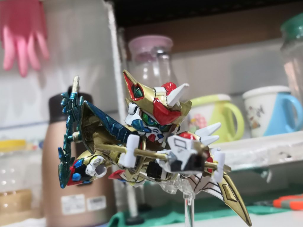 ちーびー戦士No.11 聖竜騎士ゼロガンダム Jr.–4枚目/制作者：LUNLUN（邪道可動）