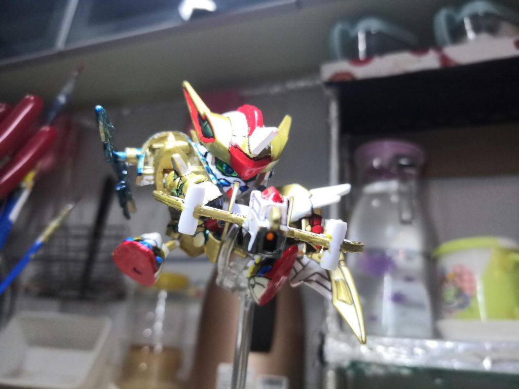 ちーびー戦士No.11 聖竜騎士ゼロガンダム Jr.–3枚目/制作者：LUNLUN（邪道可動）