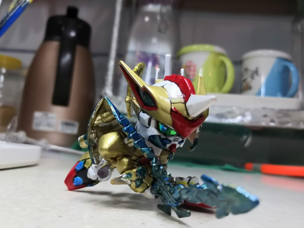 ちーびー戦士No.11 聖竜騎士ゼロガンダム Jr.–8枚目/制作者：LUNLUN（邪道可動）