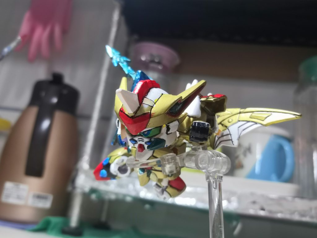 ちーびー戦士No.11 聖竜騎士ゼロガンダム Jr.–7枚目/制作者：LUNLUN（邪道可動）