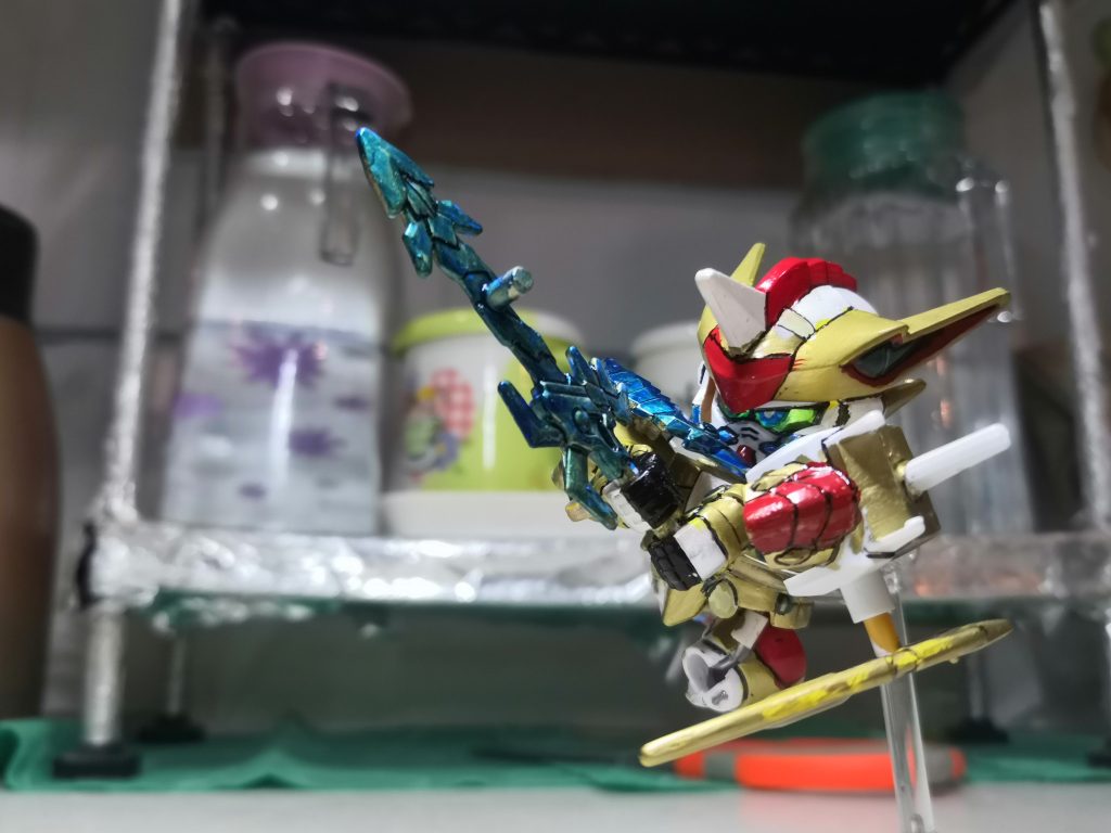 ちーびー戦士No.11 聖竜騎士ゼロガンダム Jr.–6枚目/制作者：LUNLUN（邪道可動）