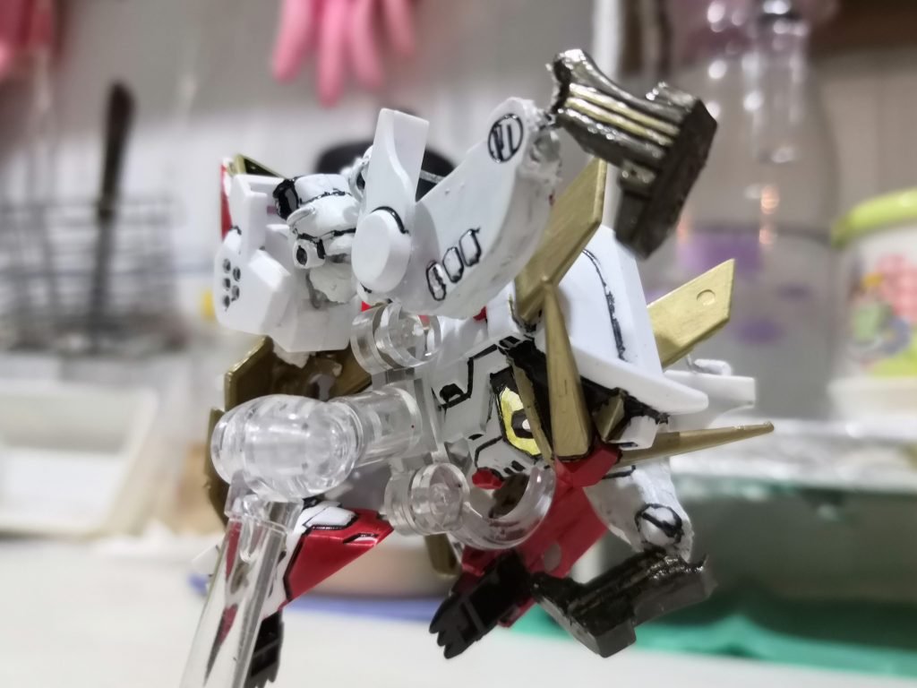 ちーびー戦士No.03 キャプテンガンダムFFJr.–6枚目/制作者：LUNLUN（邪道可動）