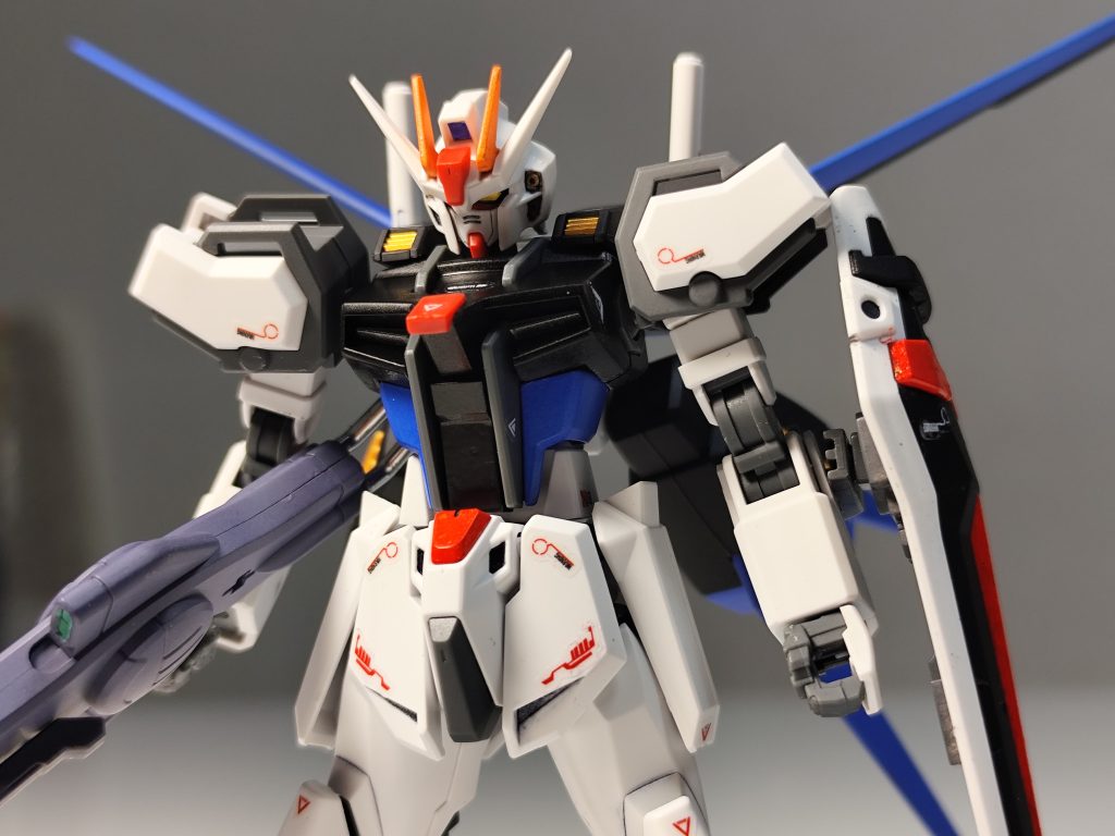 エールストライクガンダム　レールガン装備